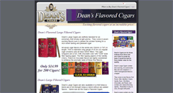 Desktop Screenshot of deanscigars.com